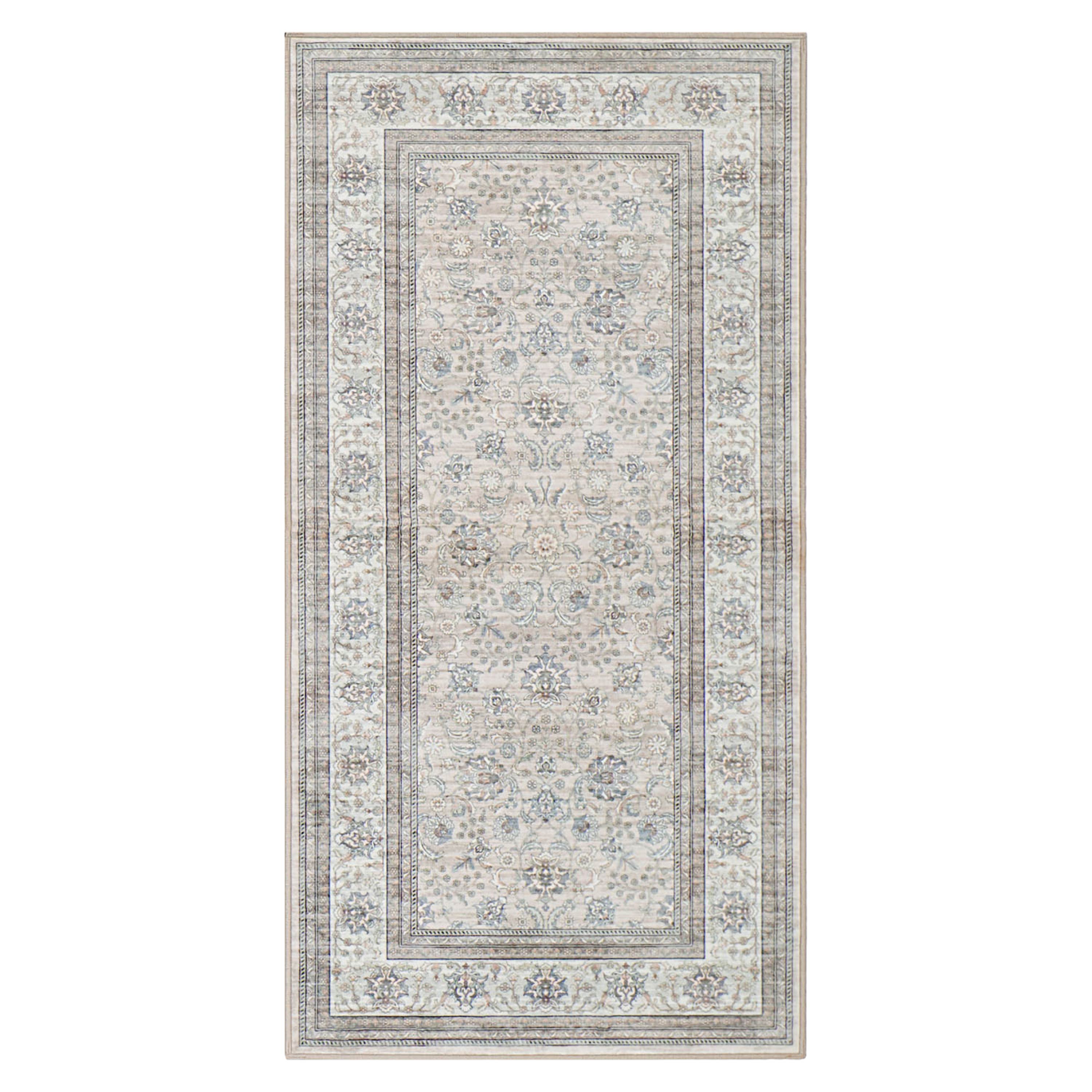 Finley Dream Mink Printed Chenille Rug