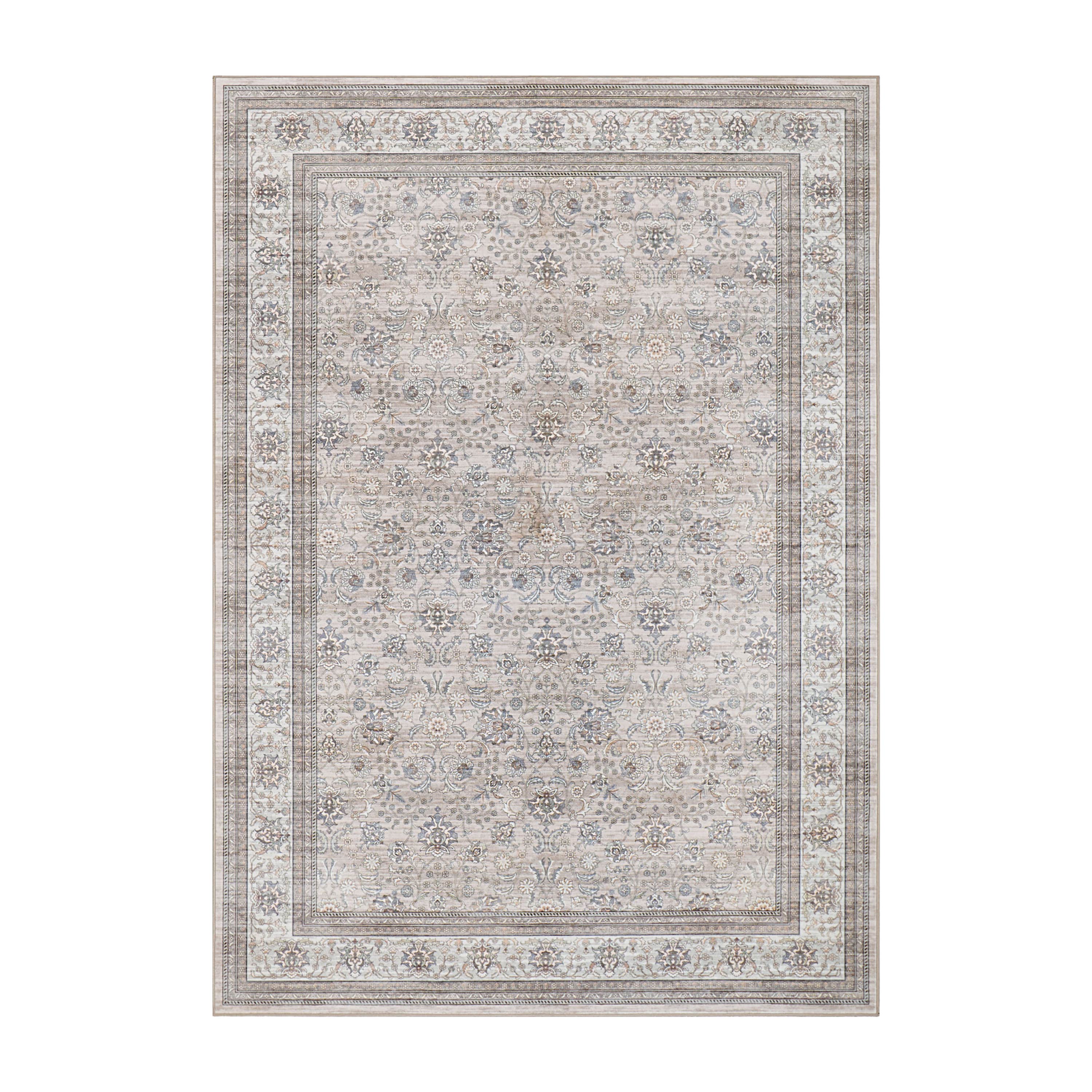 Finley Dream Mink Printed Chenille Rug
