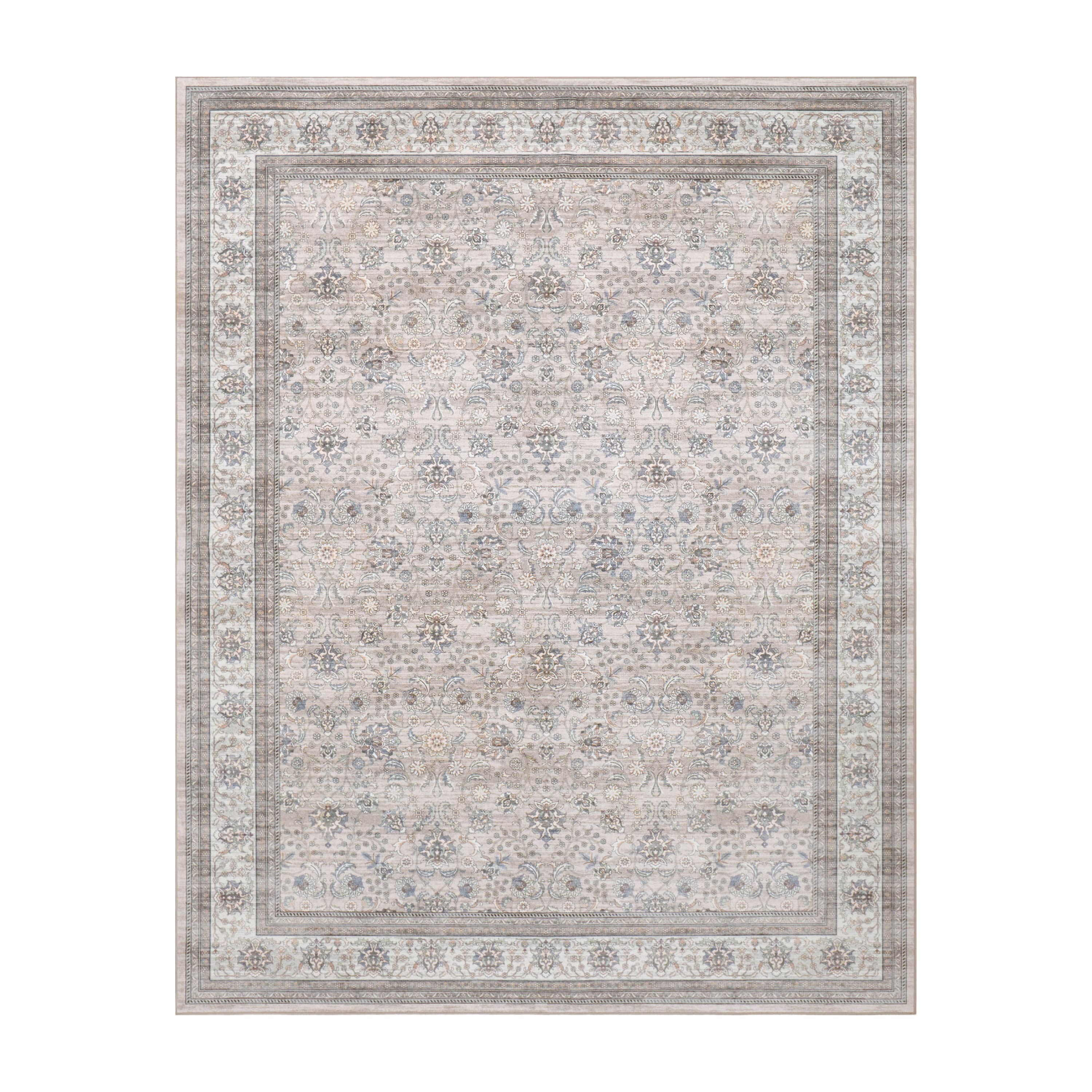 Finley Dream Mink Printed Chenille Rug