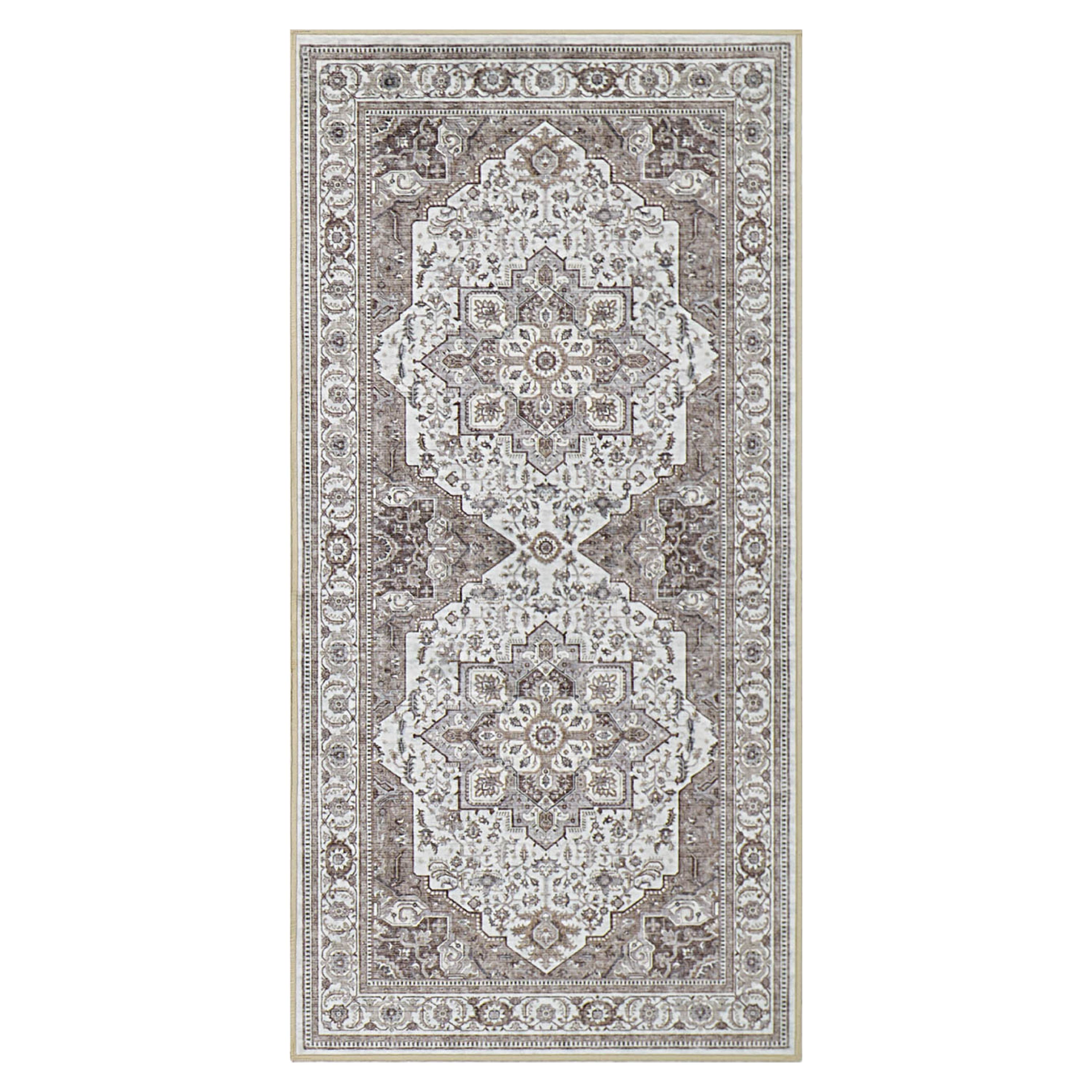 Rylan Dream Mink Printed Chenille Rugs
