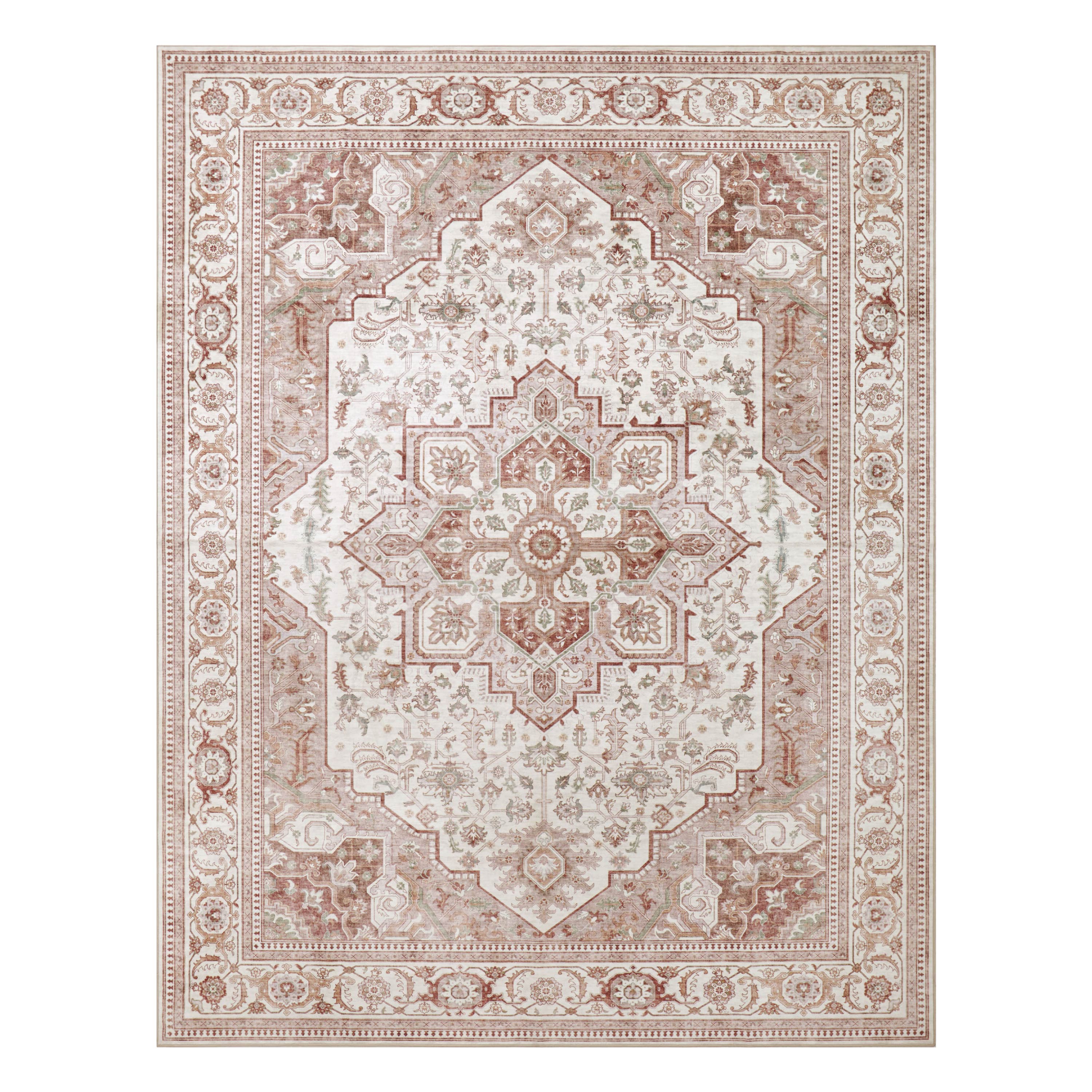 Rylan Dream Mink Printed Chenille Rugs