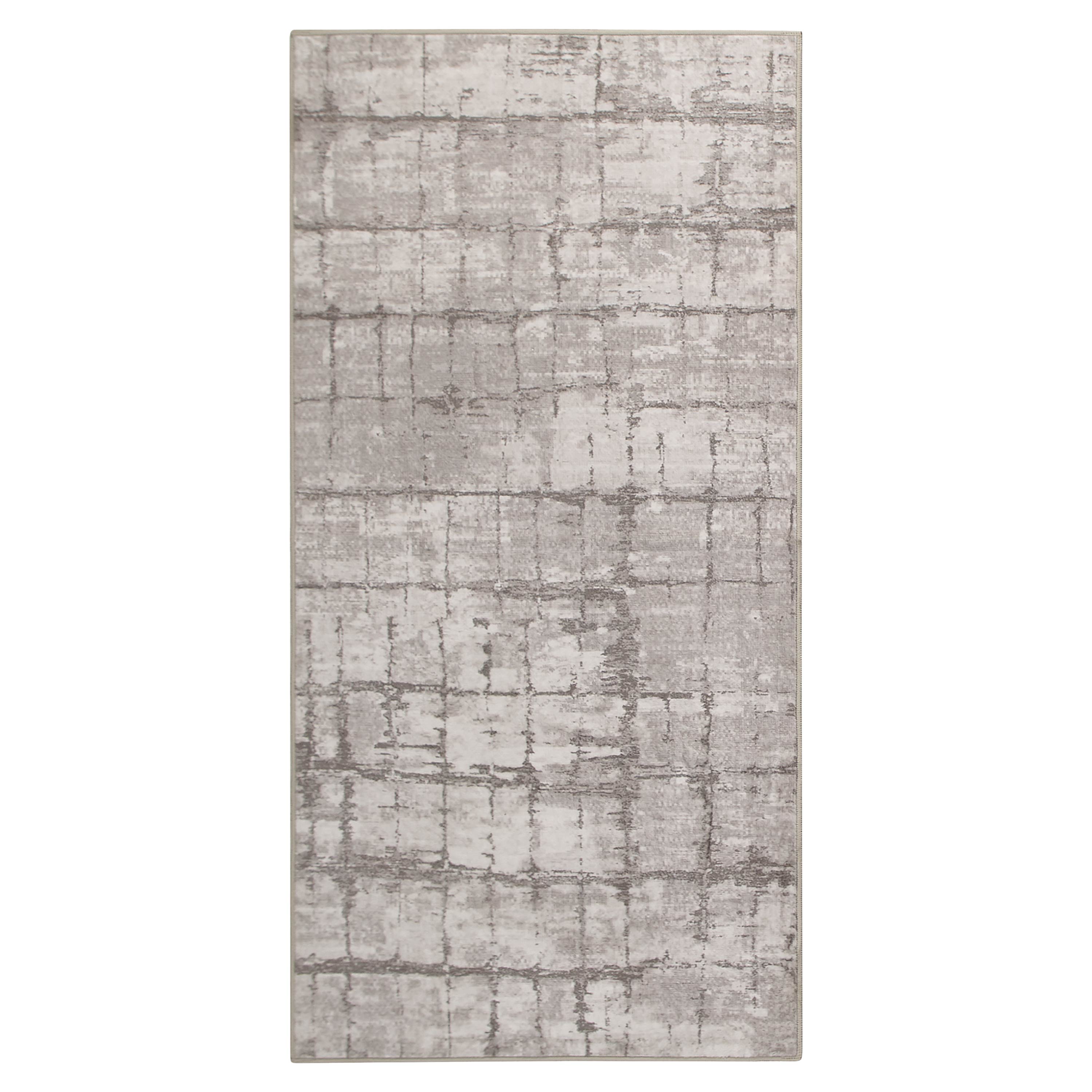 Theo Dream Mink Printed Chenille Rug