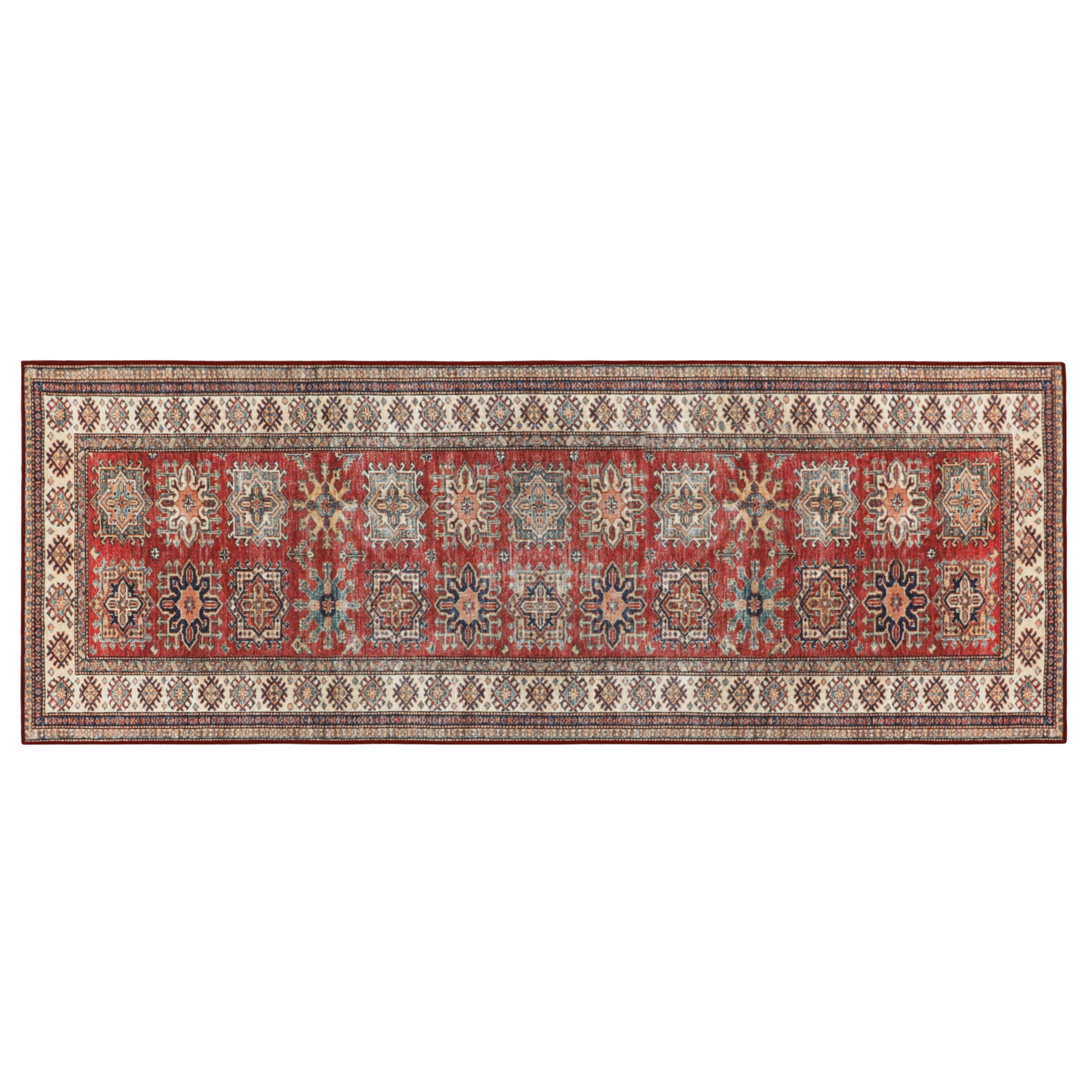 Red Minot Imagine Printed Chenille Rug