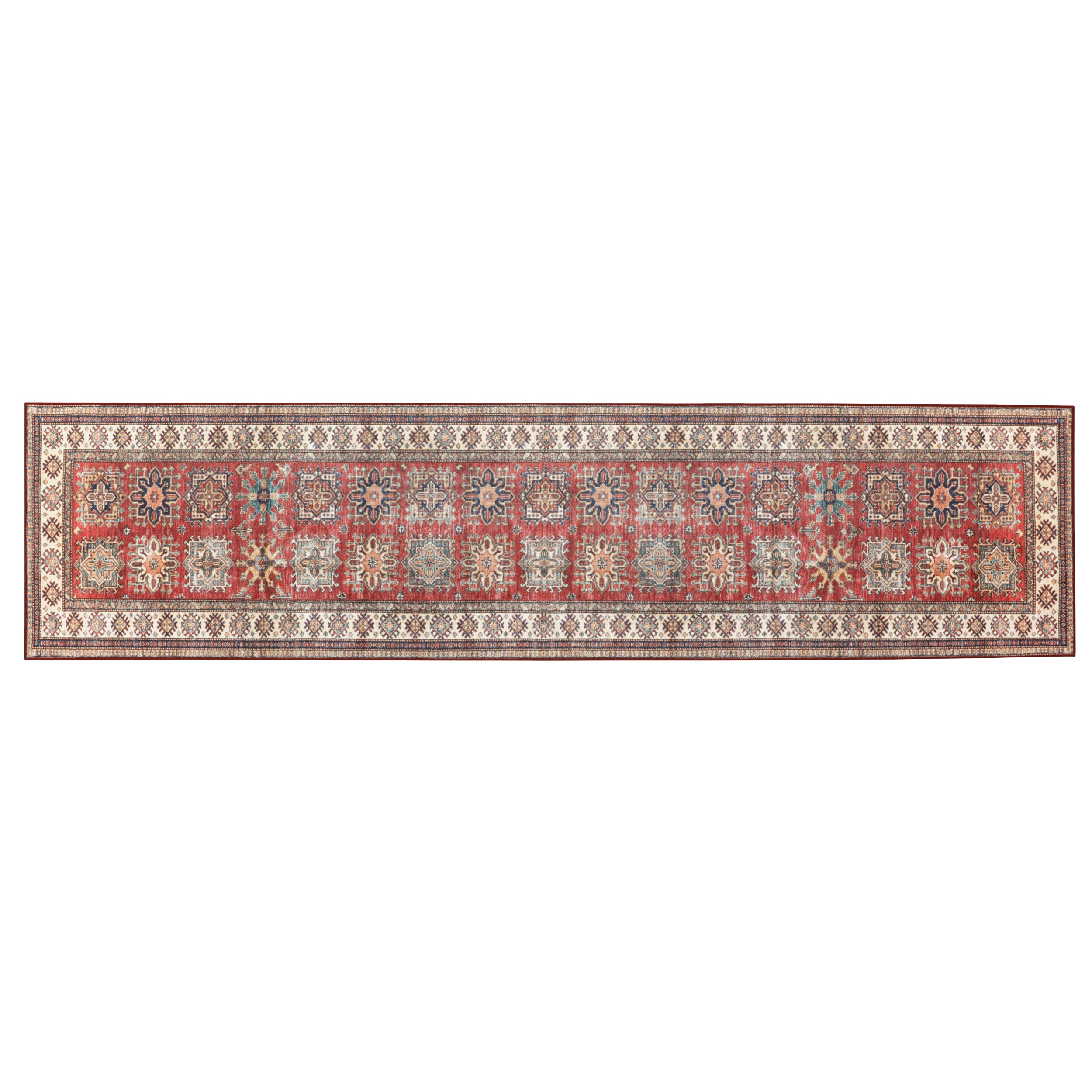 Red Minot Imagine Printed Chenille Rug