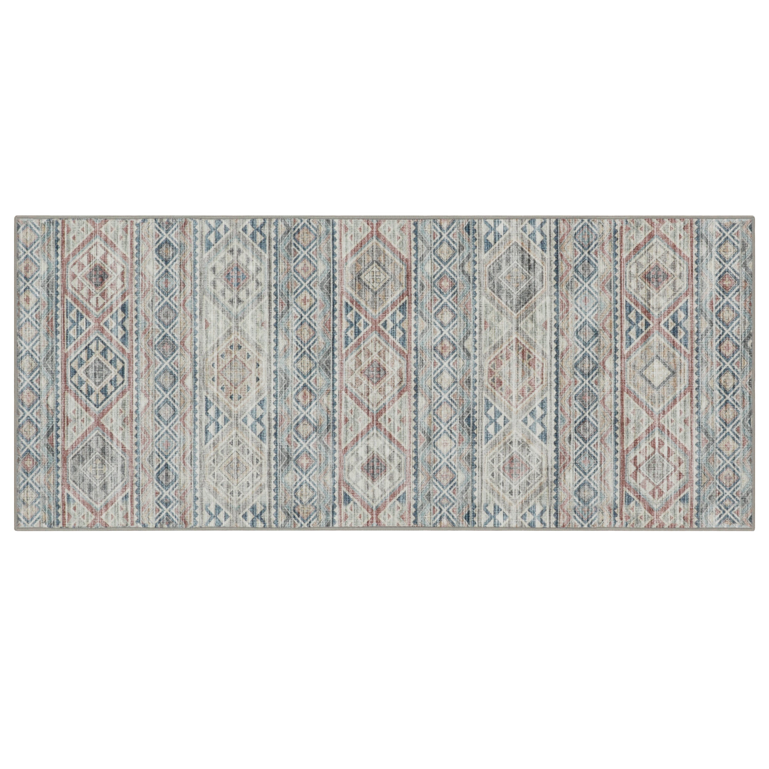 Bruno Geometric Washable Dream Mink Rugs