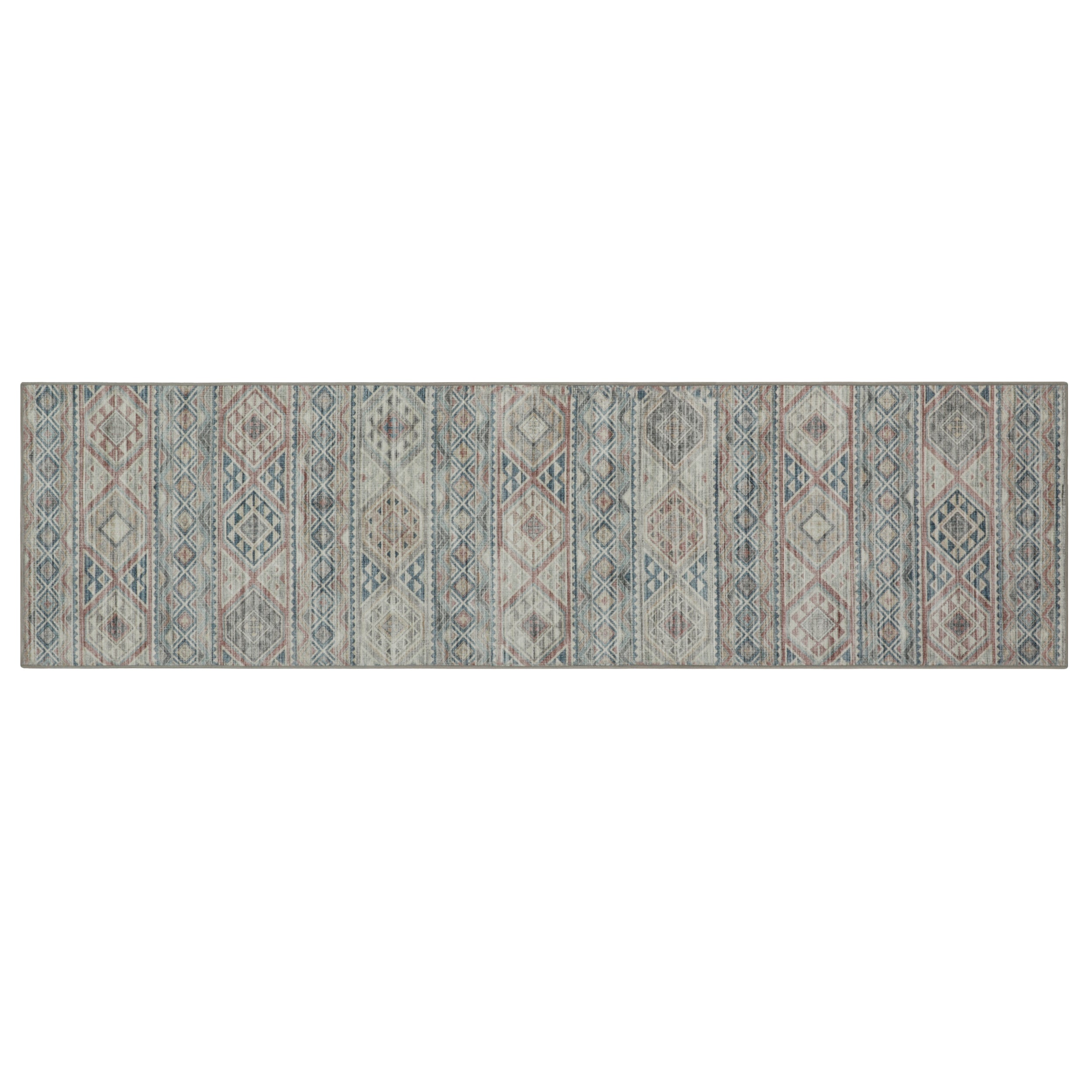 Bruno Geometric Washable Dream Mink Rugs