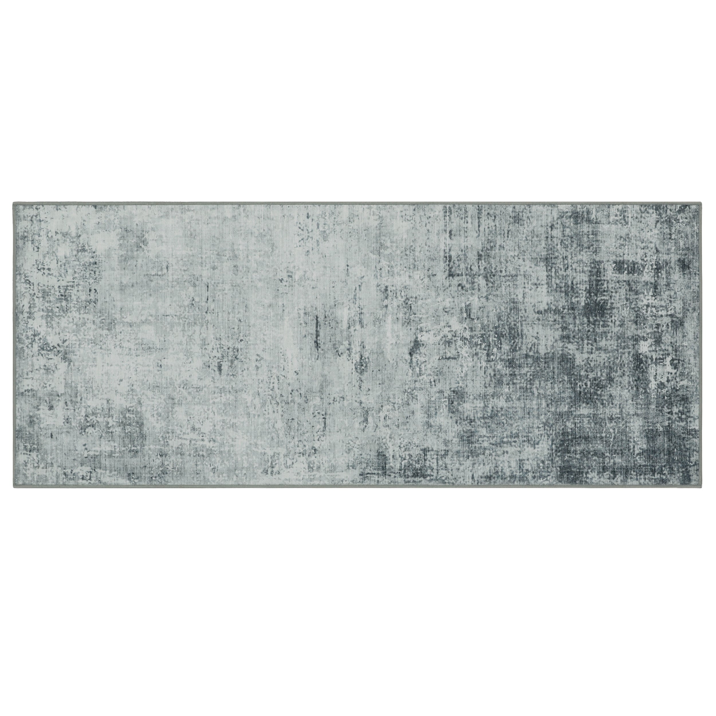 Blue Hazen Abstract Imagine Printed Chenille