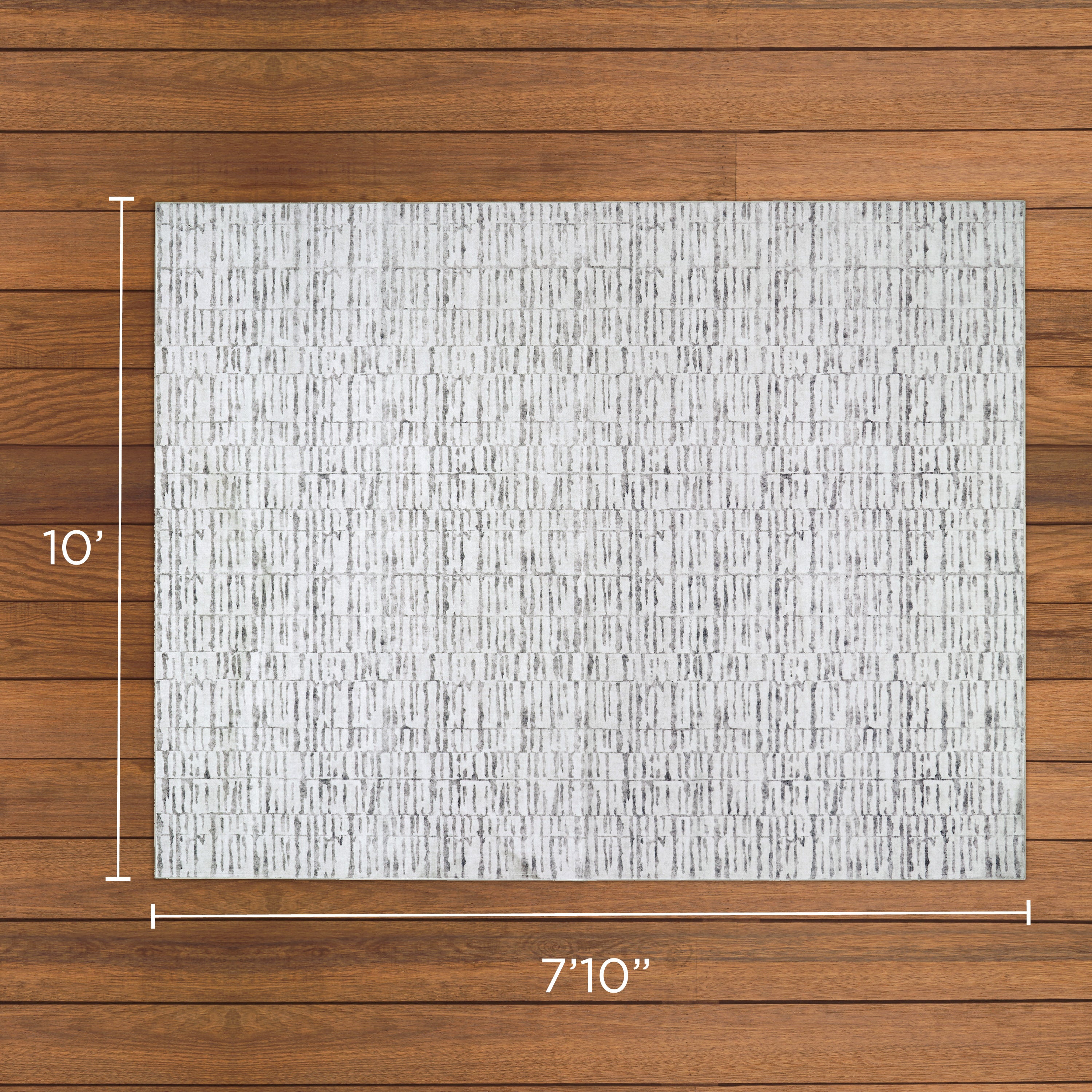 Strata Textured Washable Dream Mink Rugs