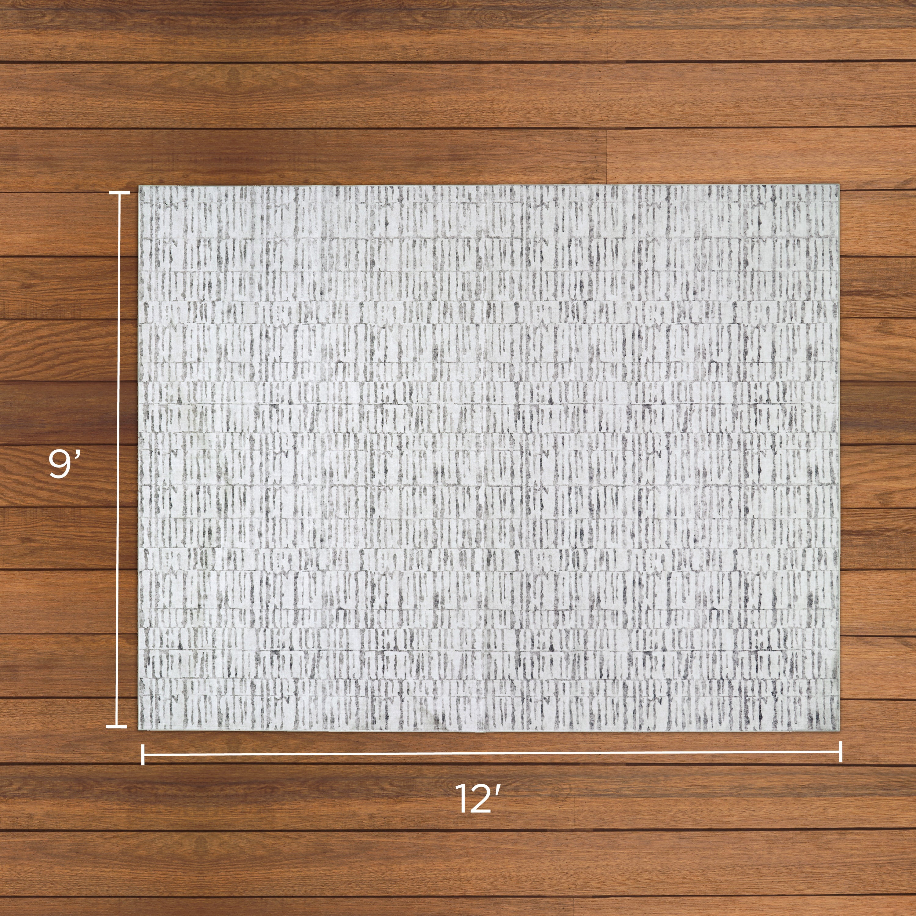 Strata Textured Washable Dream Mink Rugs