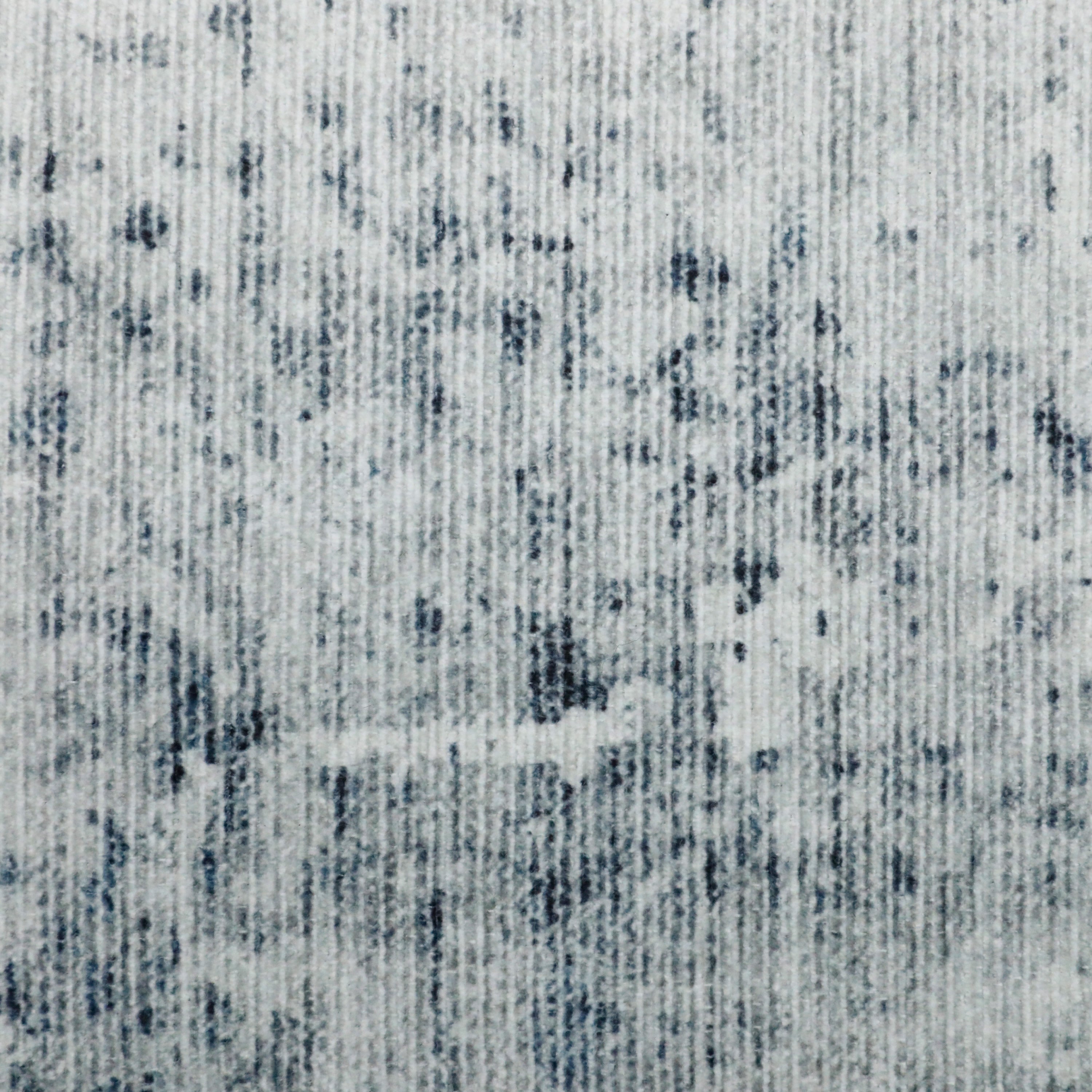 Blue Hazen Abstract Imagine Printed Chenille