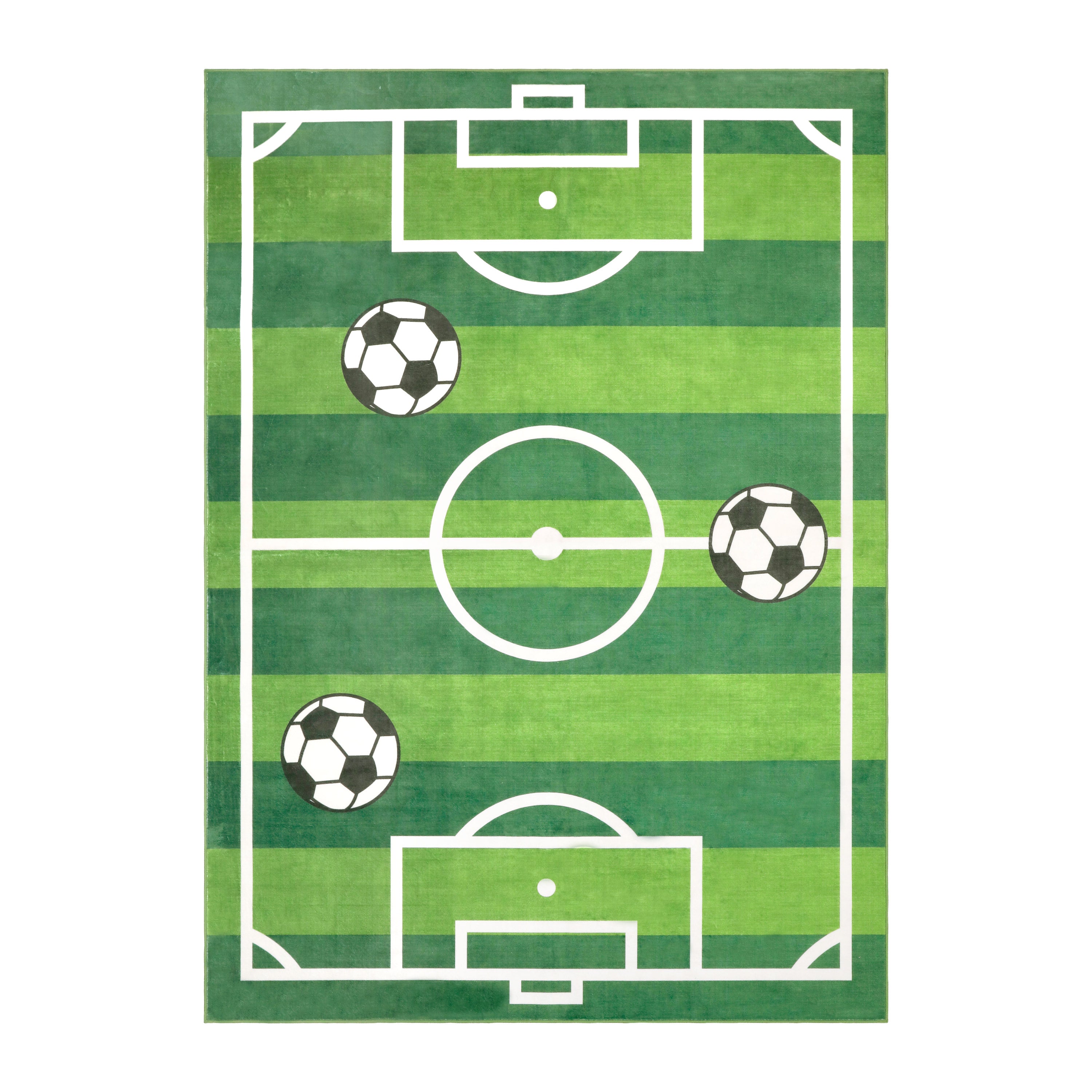 Wyatt & Ash Kids Finley Soccer Field Washable Rug