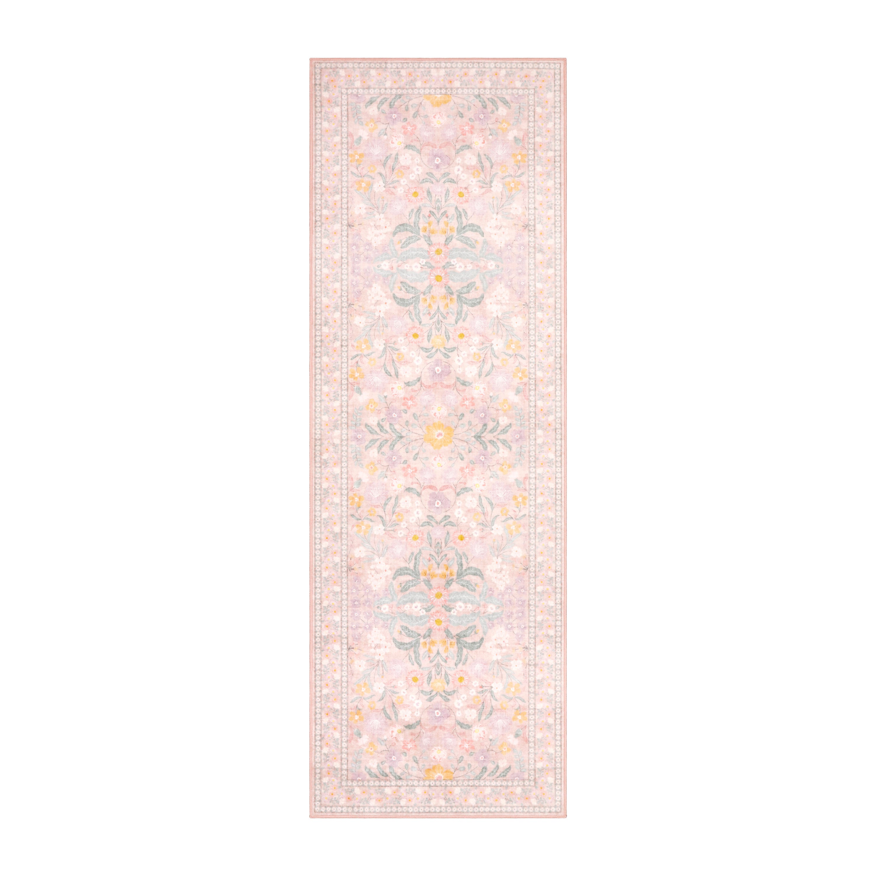 Wyatt & Ash Finley Floral Washable Rug