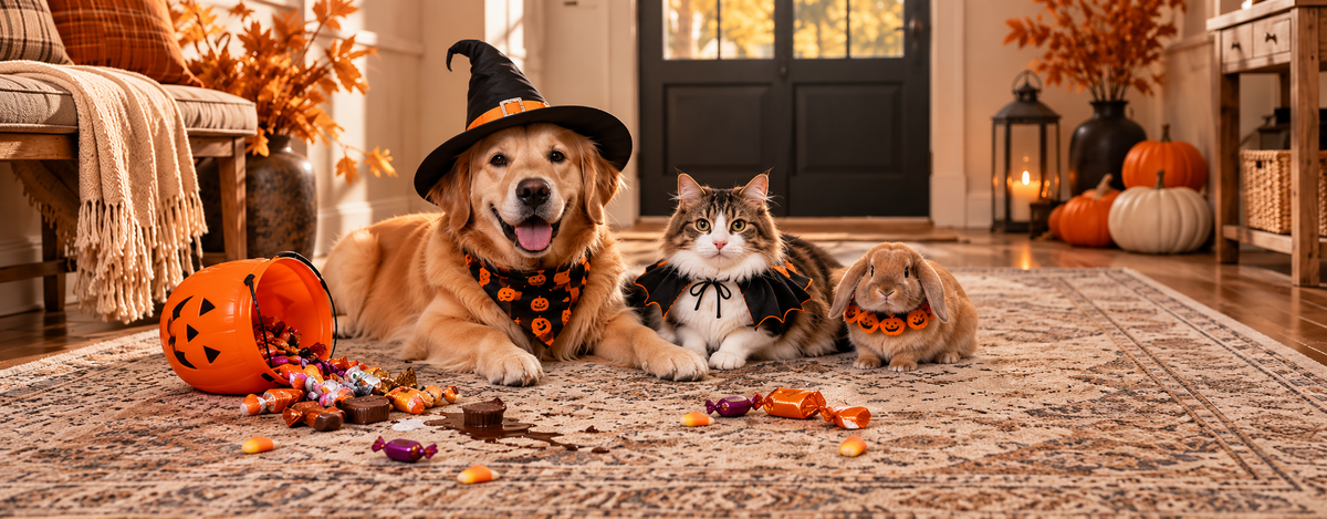Ghost Your Stains: How to Get Halloween Messes Out of Your Rug (Candy, Face Paint, Mud and Pet Accidents)