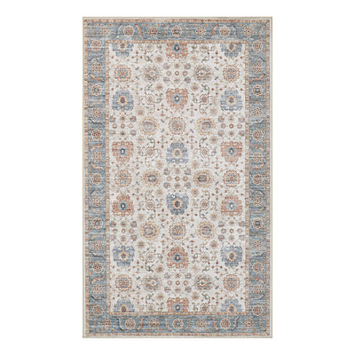 Dalileh Neutral Dream Mink Printed Chenille Rug
