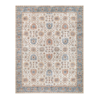 Dalileh Neutral Dream Mink Printed Chenille Rug