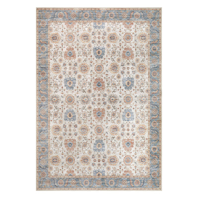 Dalileh Neutral Dream Mink Printed Chenille Rug
