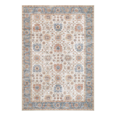 Dalileh Neutral Dream Mink Printed Chenille Rug