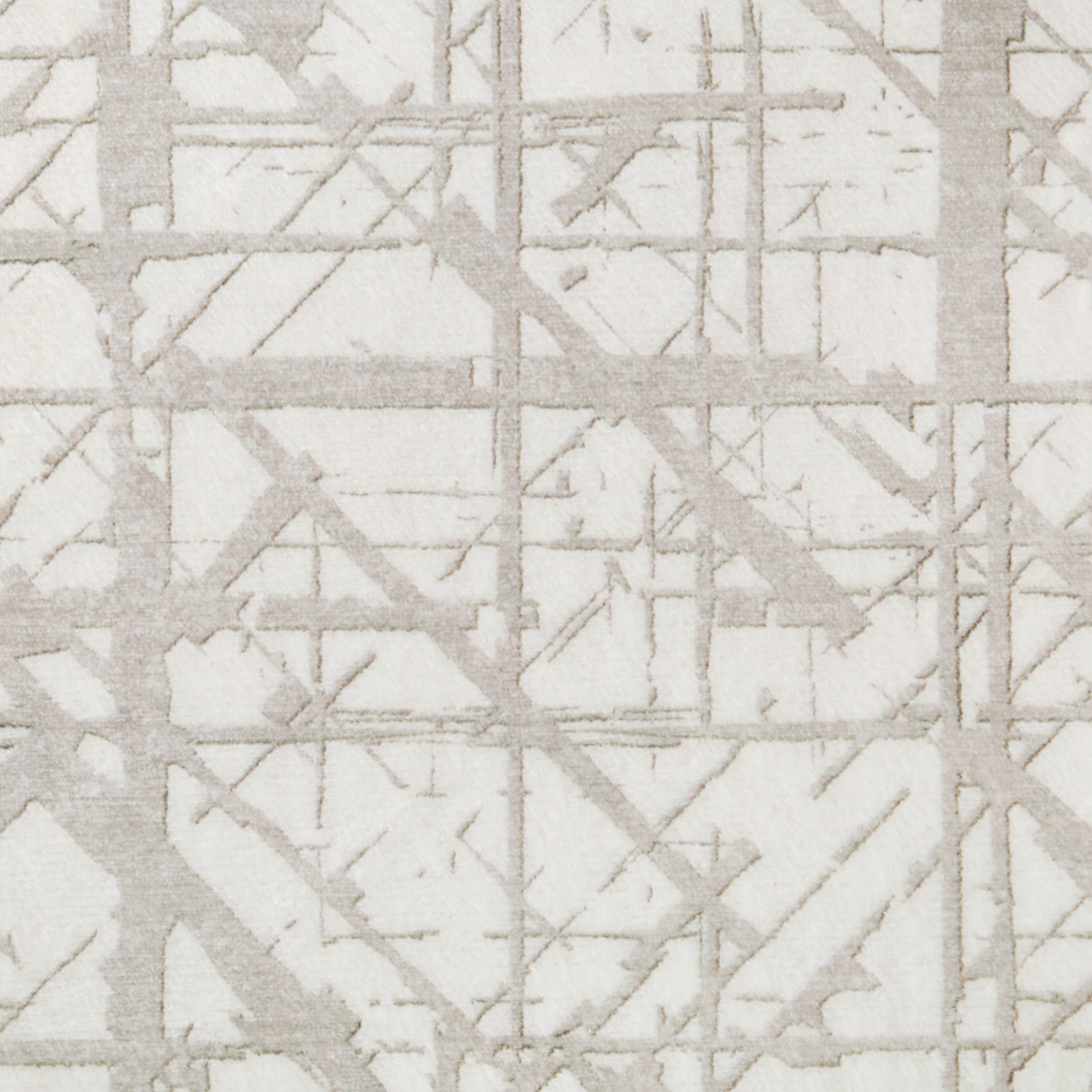 Aria Ivory Dream Mink Printed Chenille Rugs