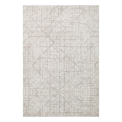 Aria Ivory Dream Mink Printed Chenille Rugs