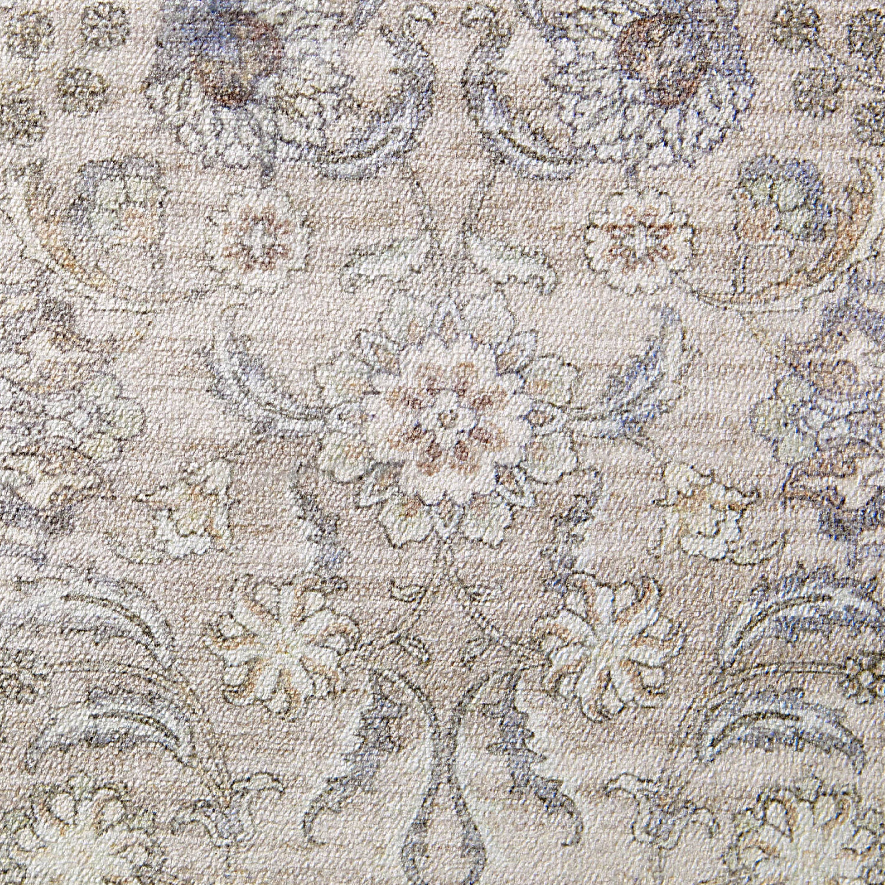 Finley Dream Mink Printed Chenille Rug