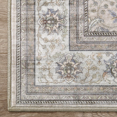 Finley Dream Mink Printed Chenille Rug