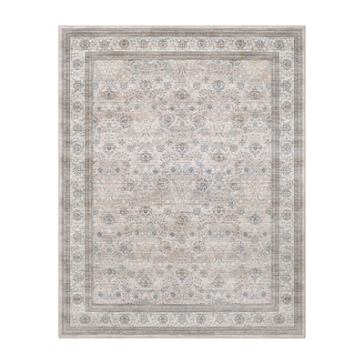 Finley Dream Mink Printed Chenille Rug