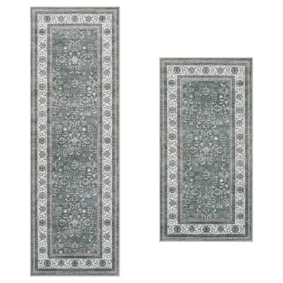 Finley Dream Mink Printed Chenille Rug