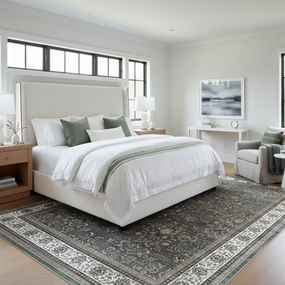 Finley Dream Mink Printed Chenille Rug