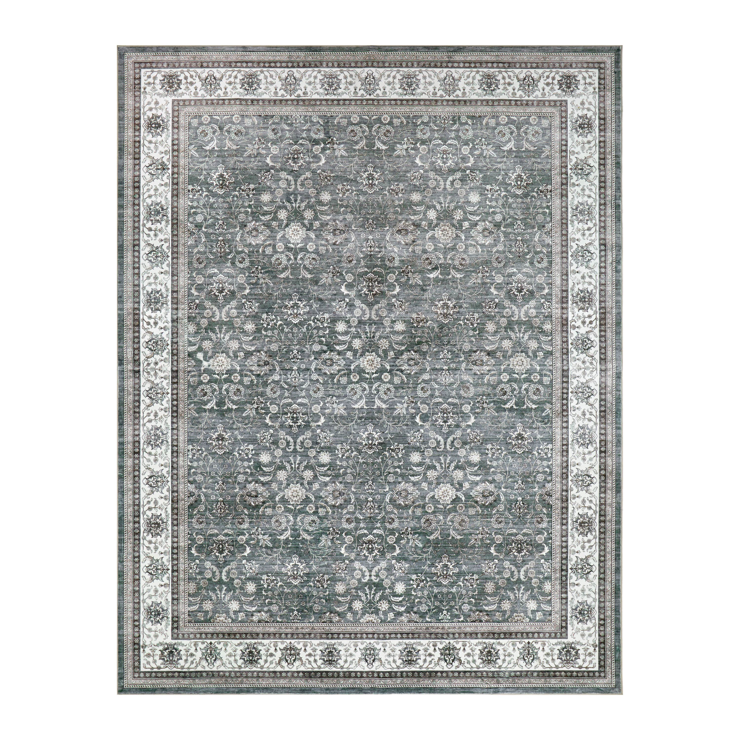 Finley Dream Mink Printed Chenille Rug