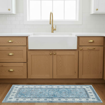 Finley Dream Mink Printed Chenille Rug