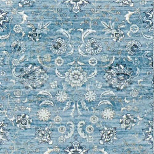 Finley Dream Mink Printed Chenille Rug