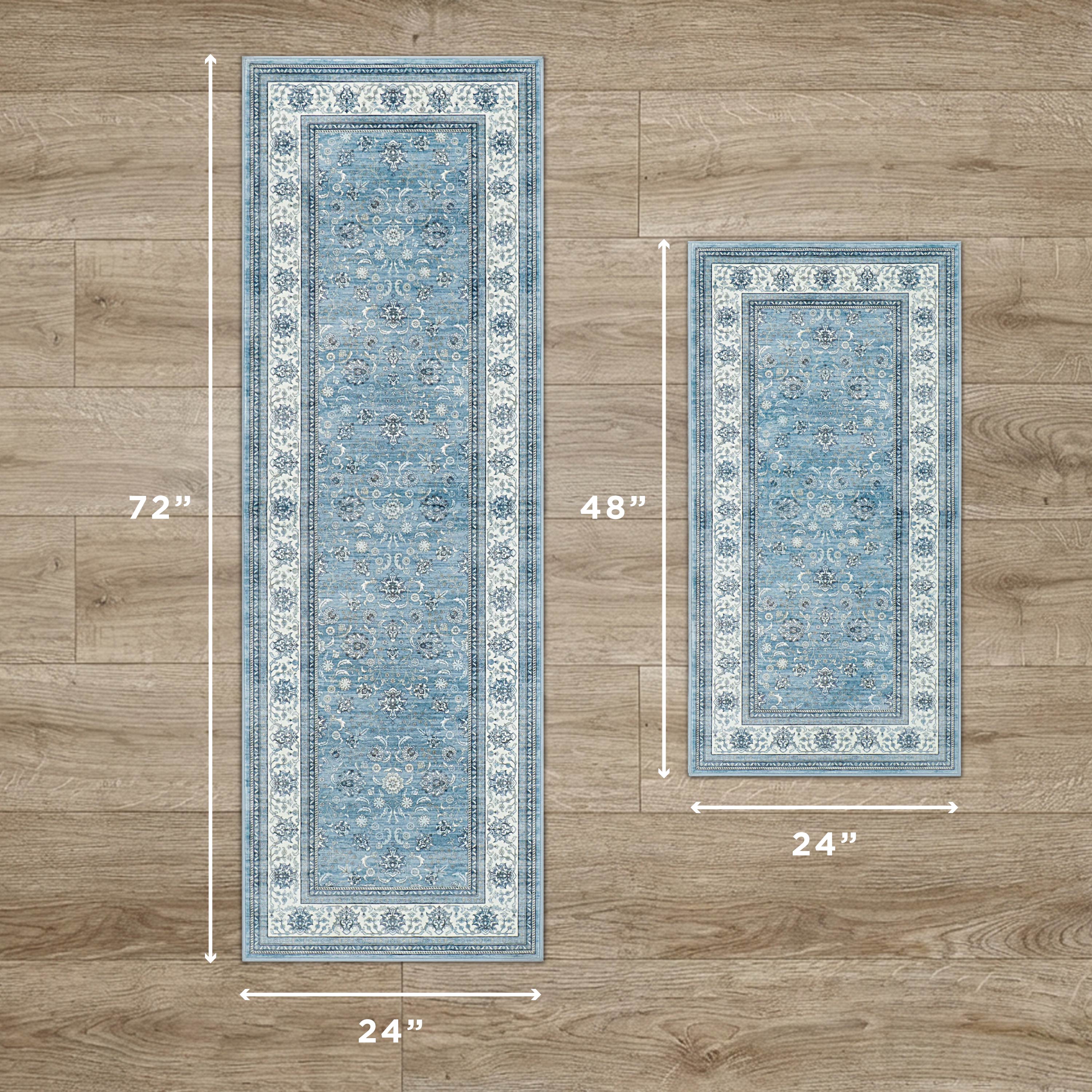 Finley Dream Mink Printed Chenille Rug