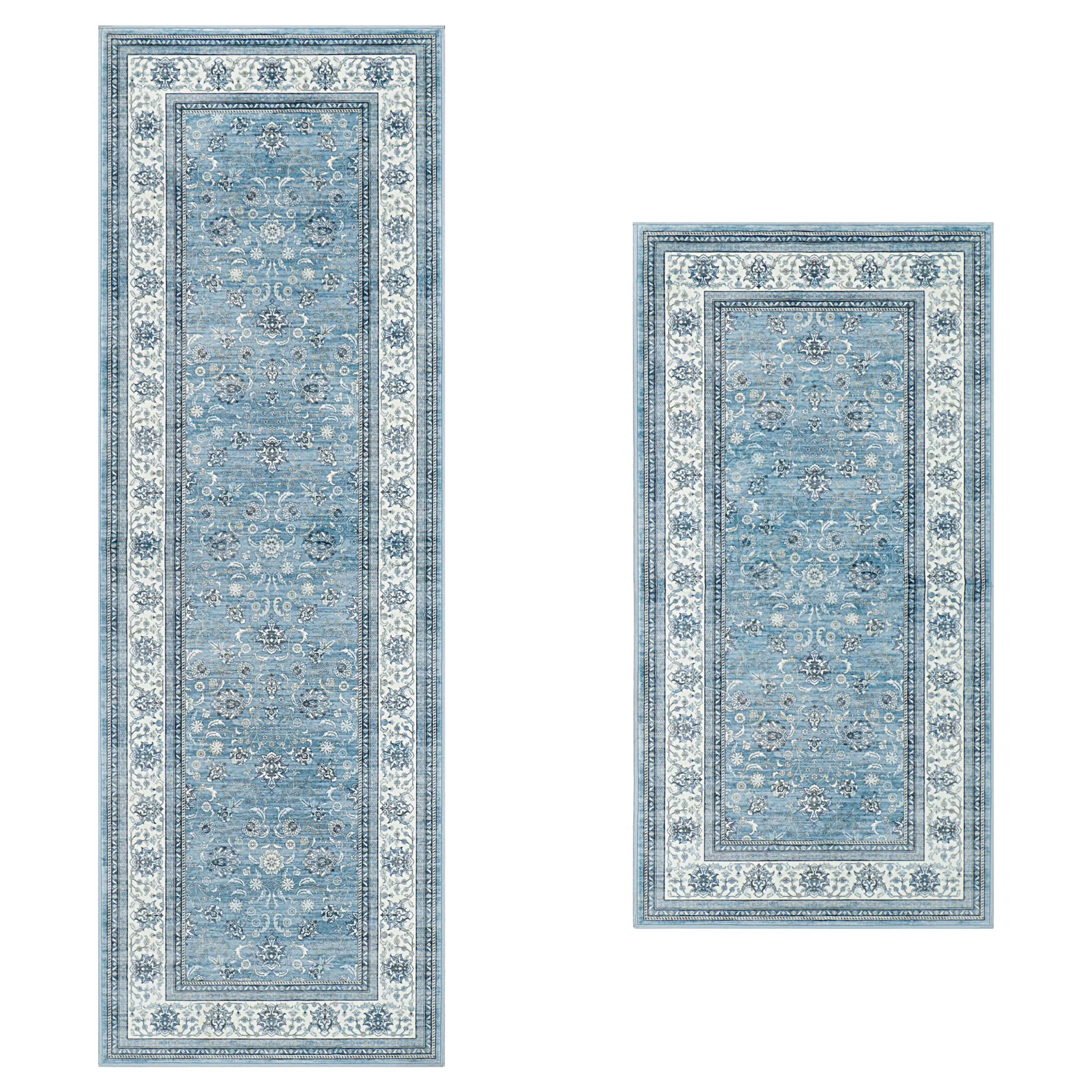 Finley Dream Mink Printed Chenille Rug
