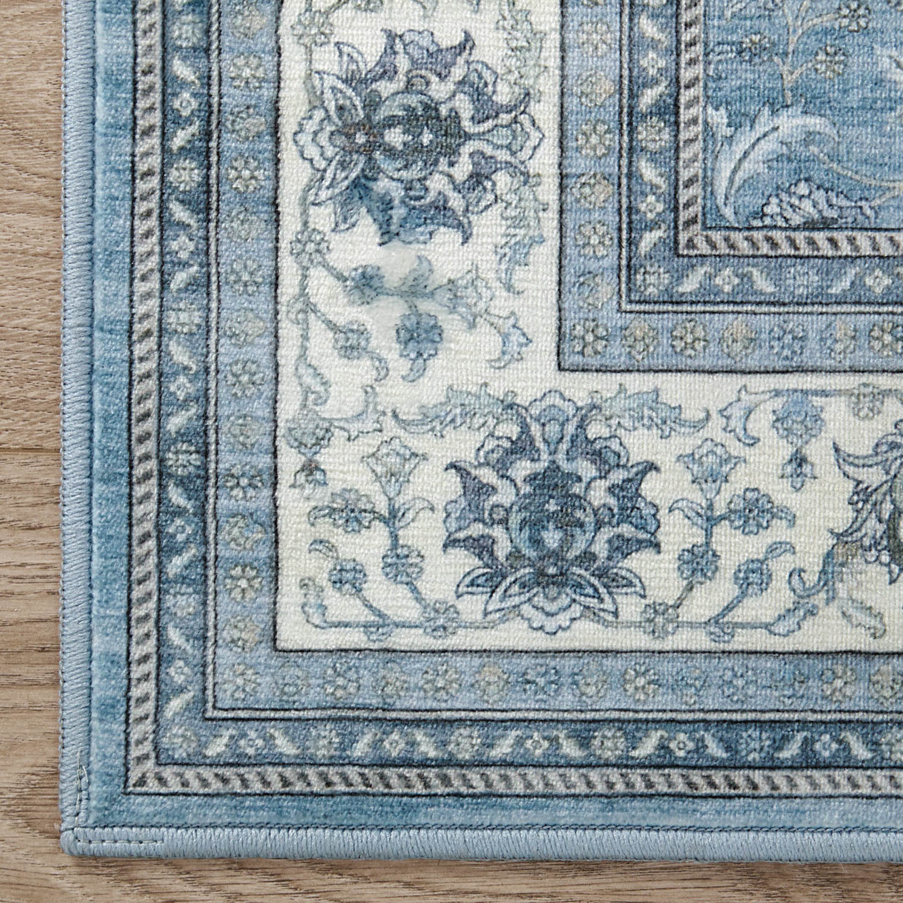 Finley Dream Mink Printed Chenille Rug
