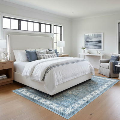 Finley Dream Mink Printed Chenille Rug