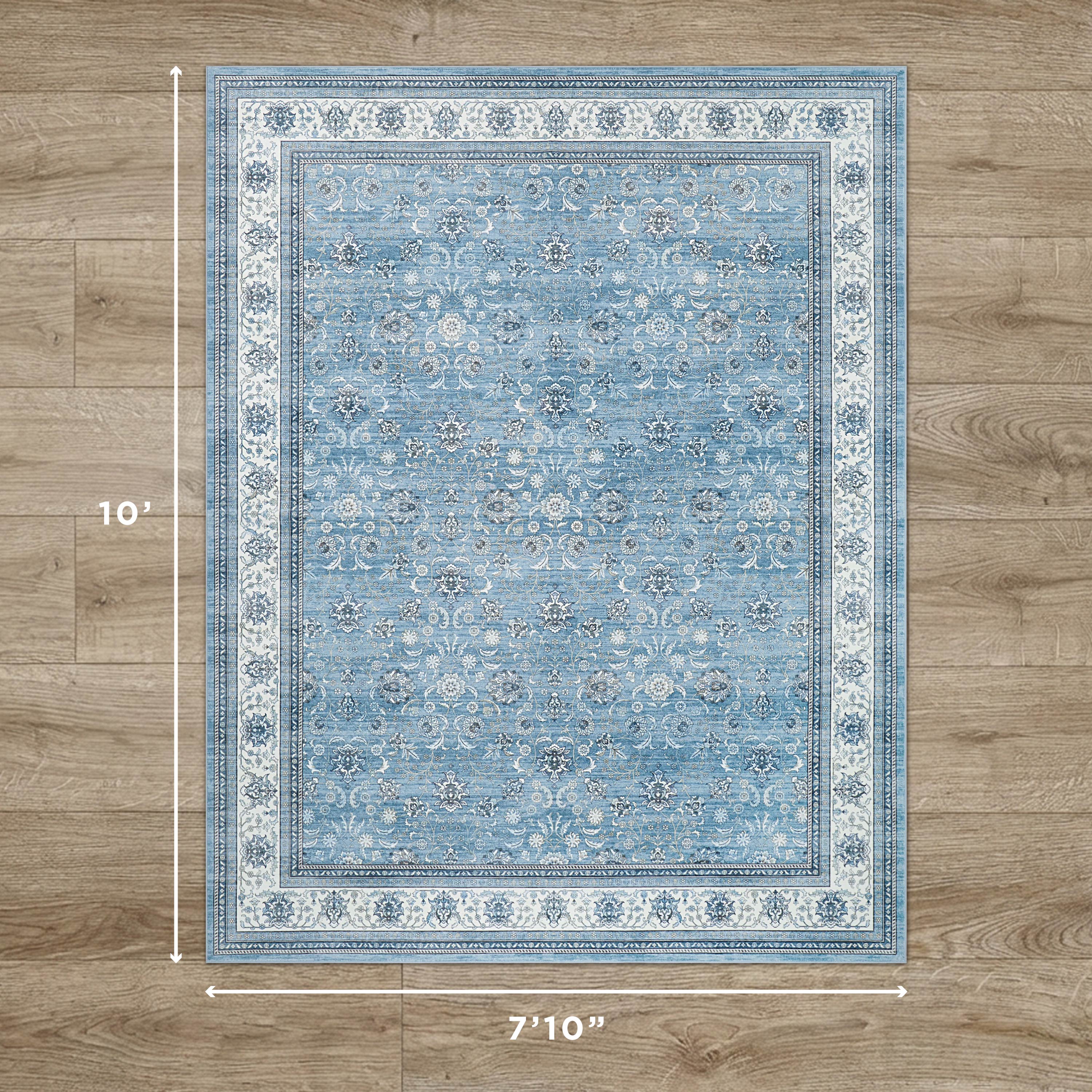 Finley Dream Mink Printed Chenille Rug
