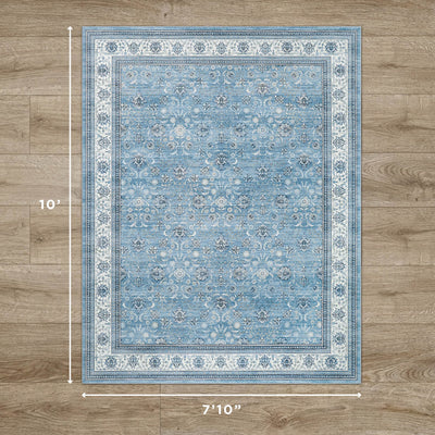 Finley Dream Mink Printed Chenille Rug