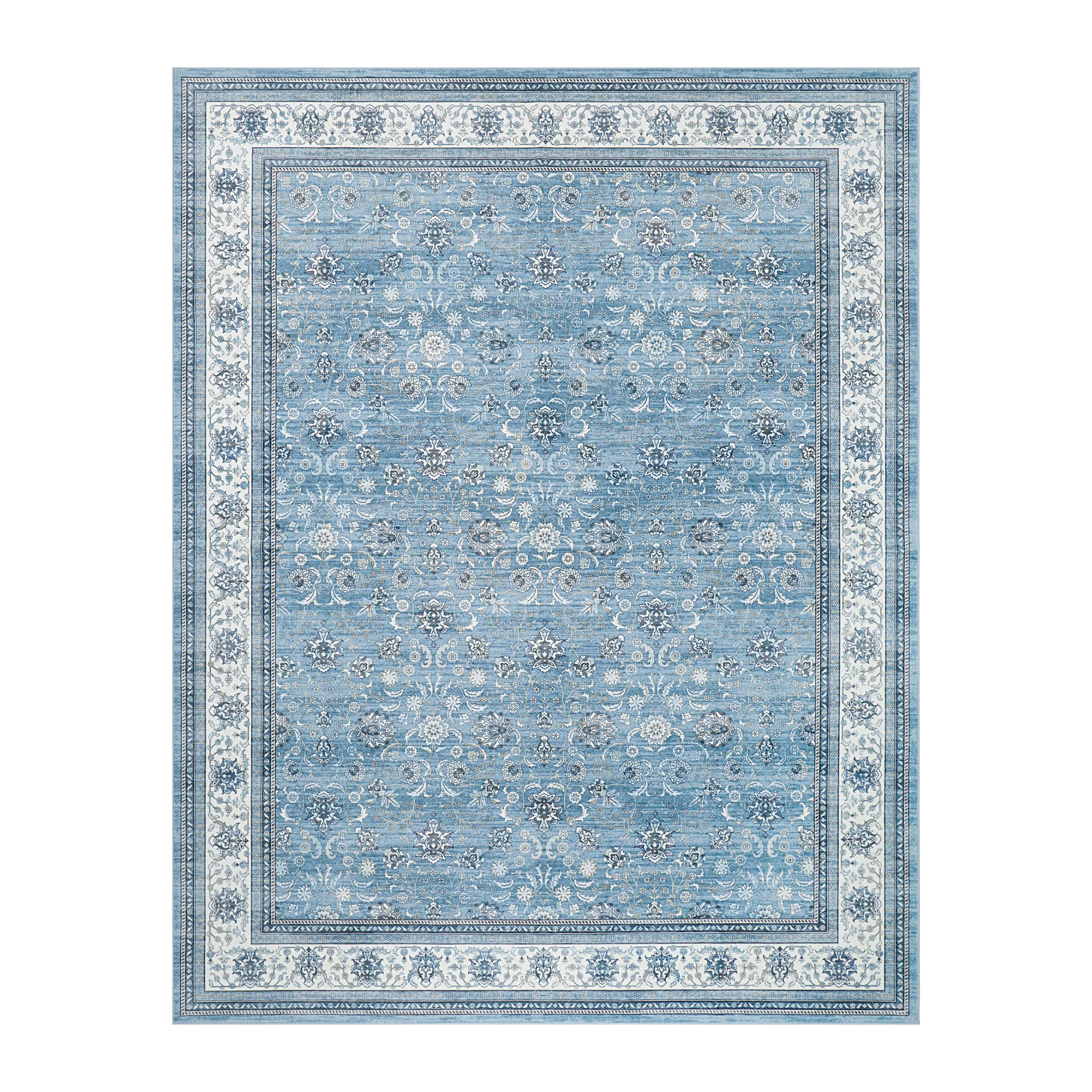 Finley Dream Mink Printed Chenille Rug