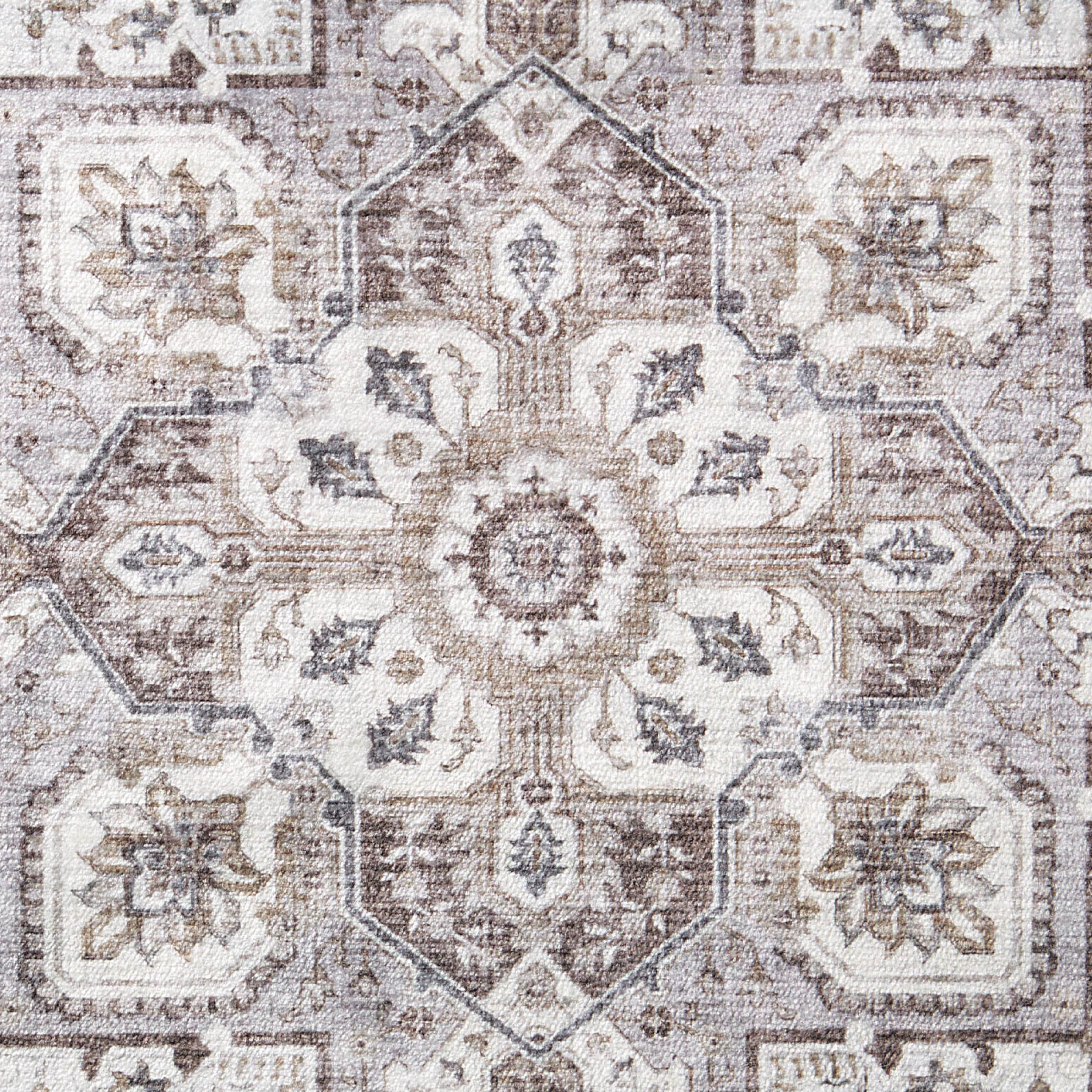 Rylan Dream Mink Printed Chenille Rugs
