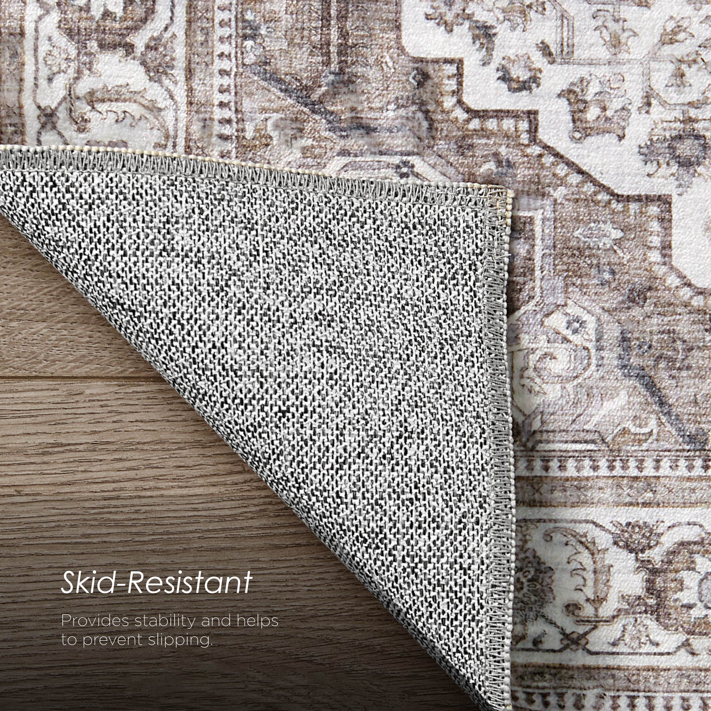 Rylan Dream Mink Printed Chenille Rugs