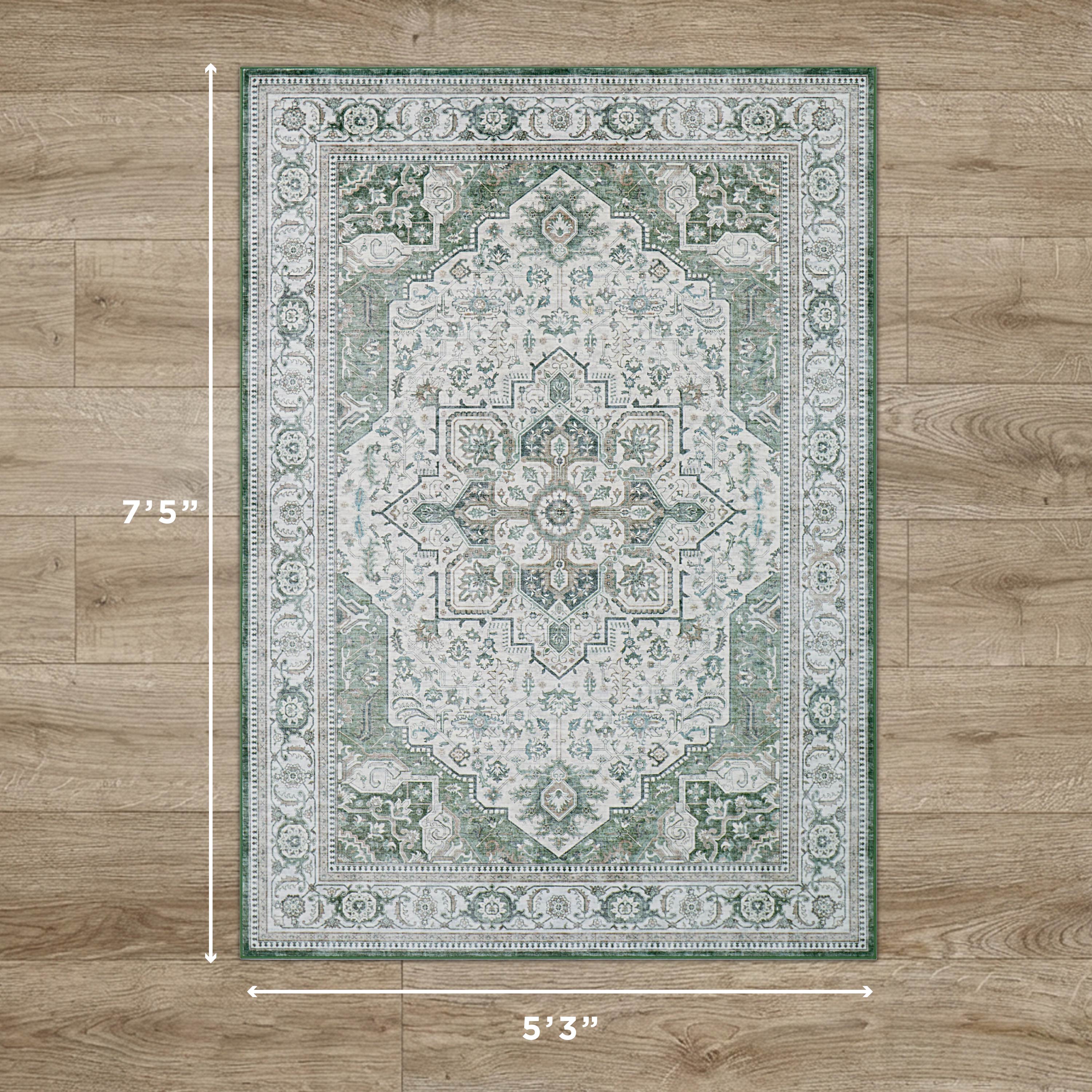 Rylan Dream Mink Printed Chenille Rugs