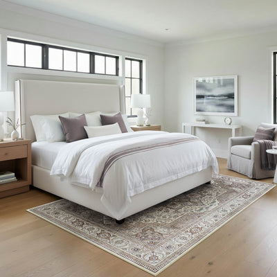 Rylan Dream Mink Printed Chenille Rugs