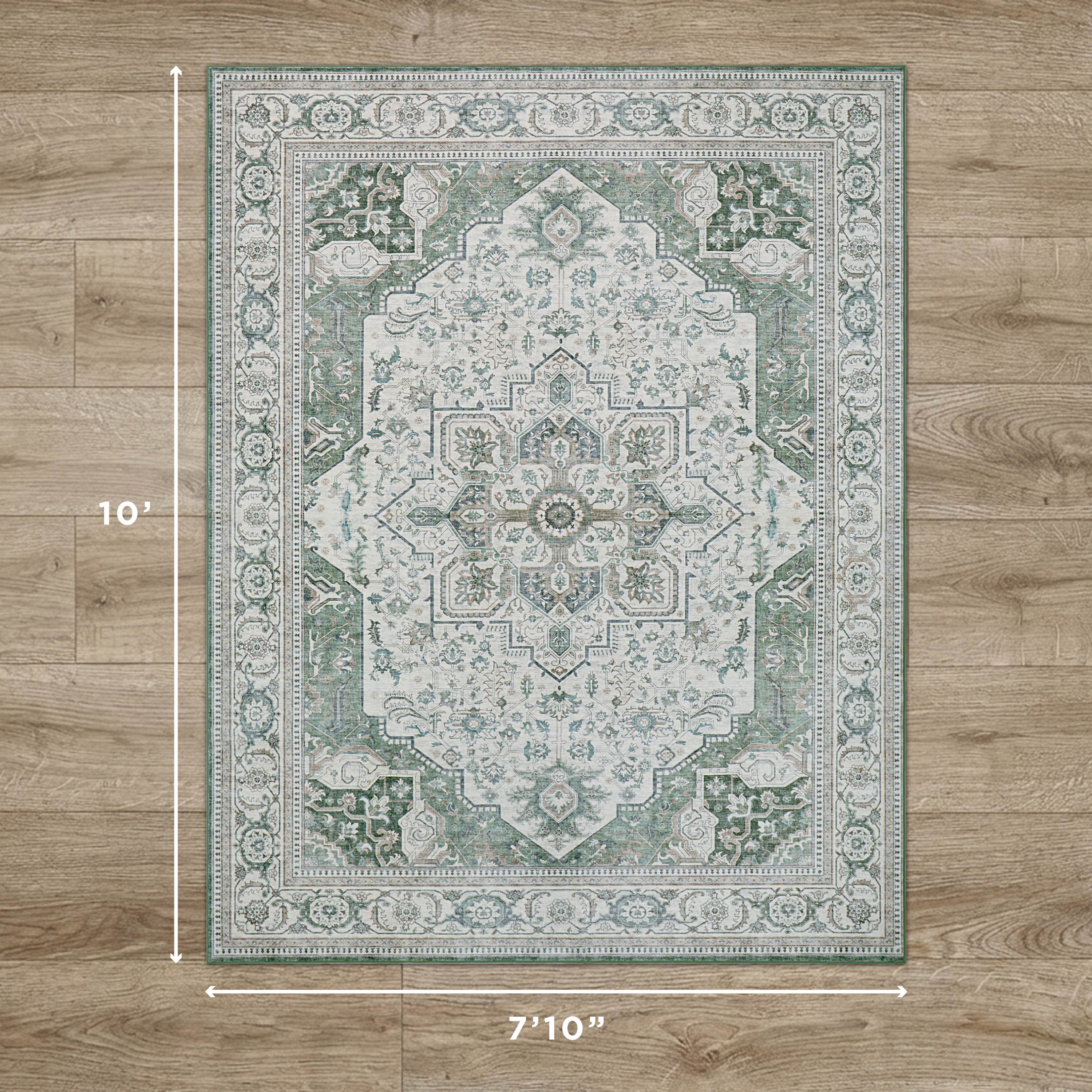Rylan Dream Mink Printed Chenille Rugs