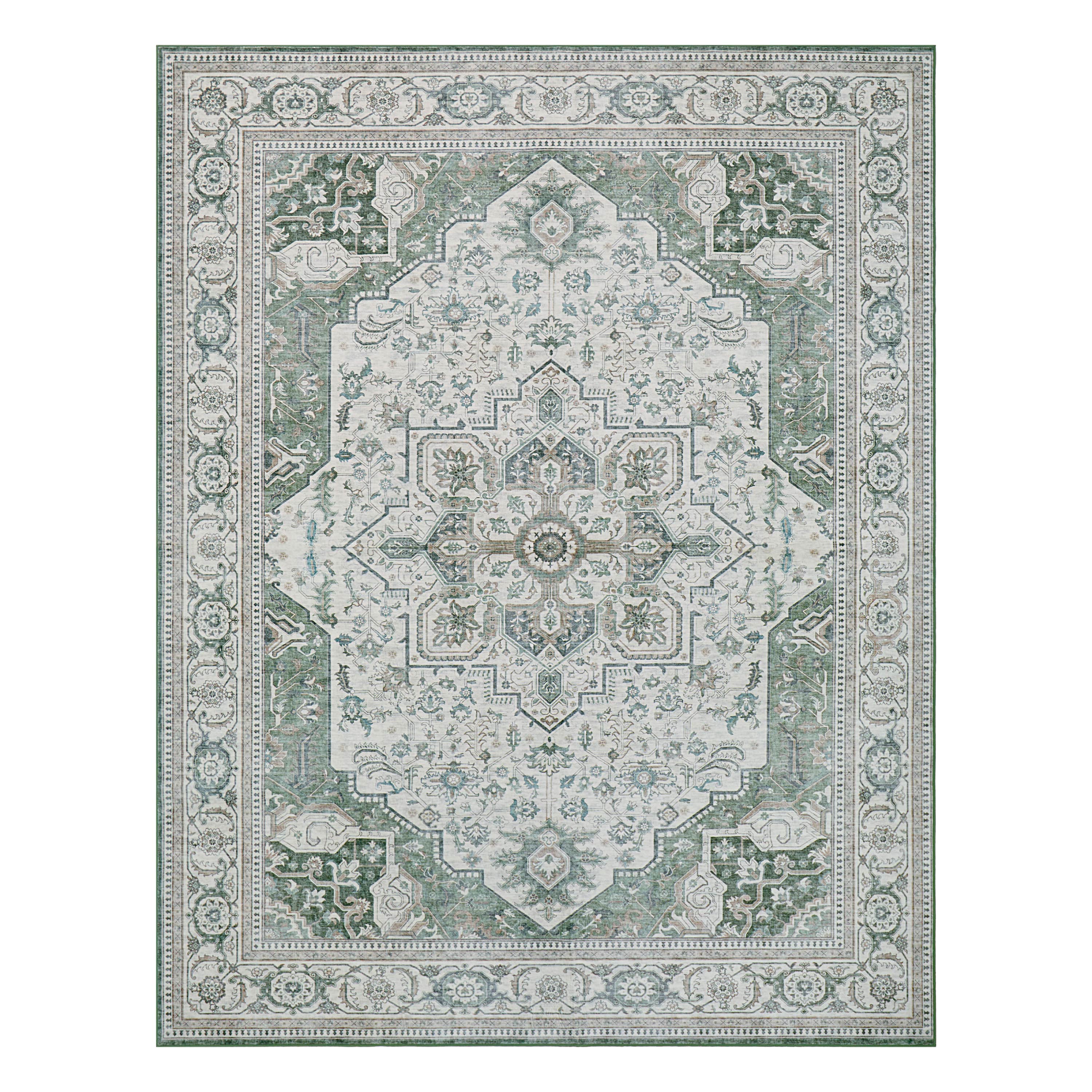 Rylan Dream Mink Printed Chenille Rugs