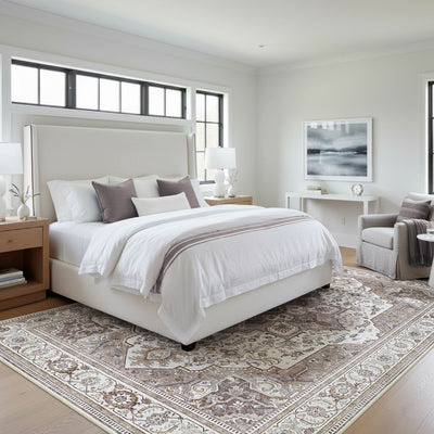 Rylan Dream Mink Printed Chenille Rugs