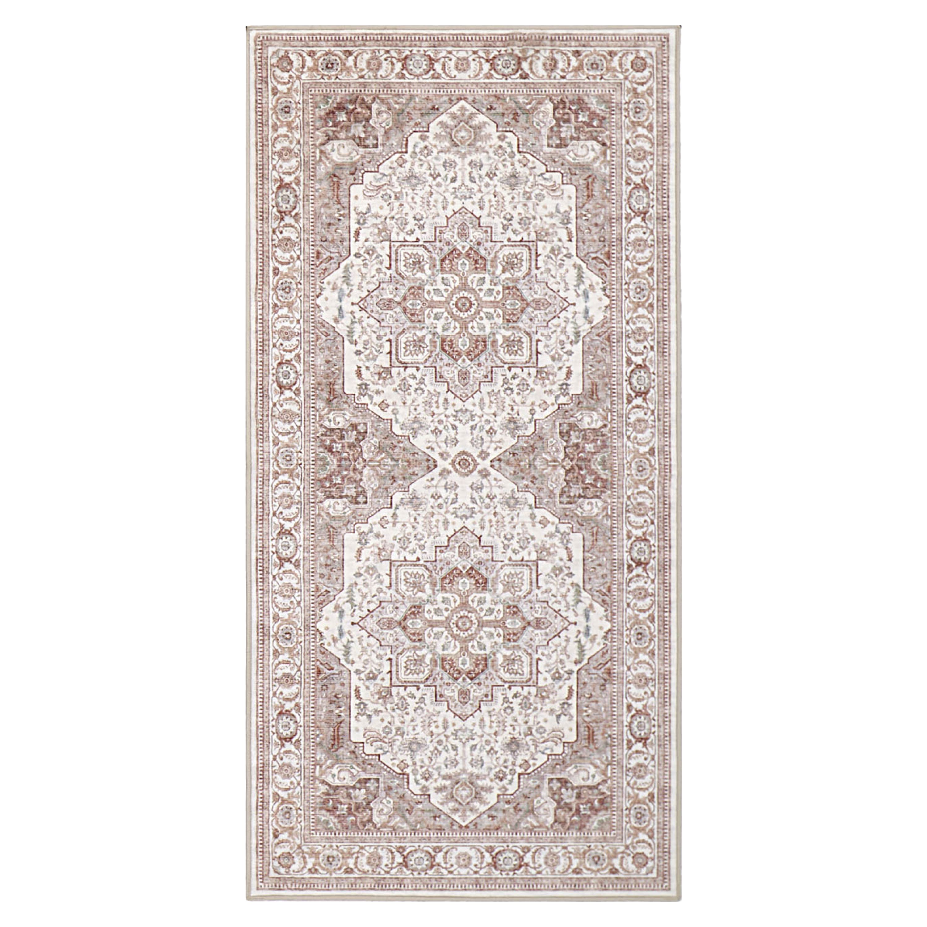 Rylan Dream Mink Printed Chenille Rugs