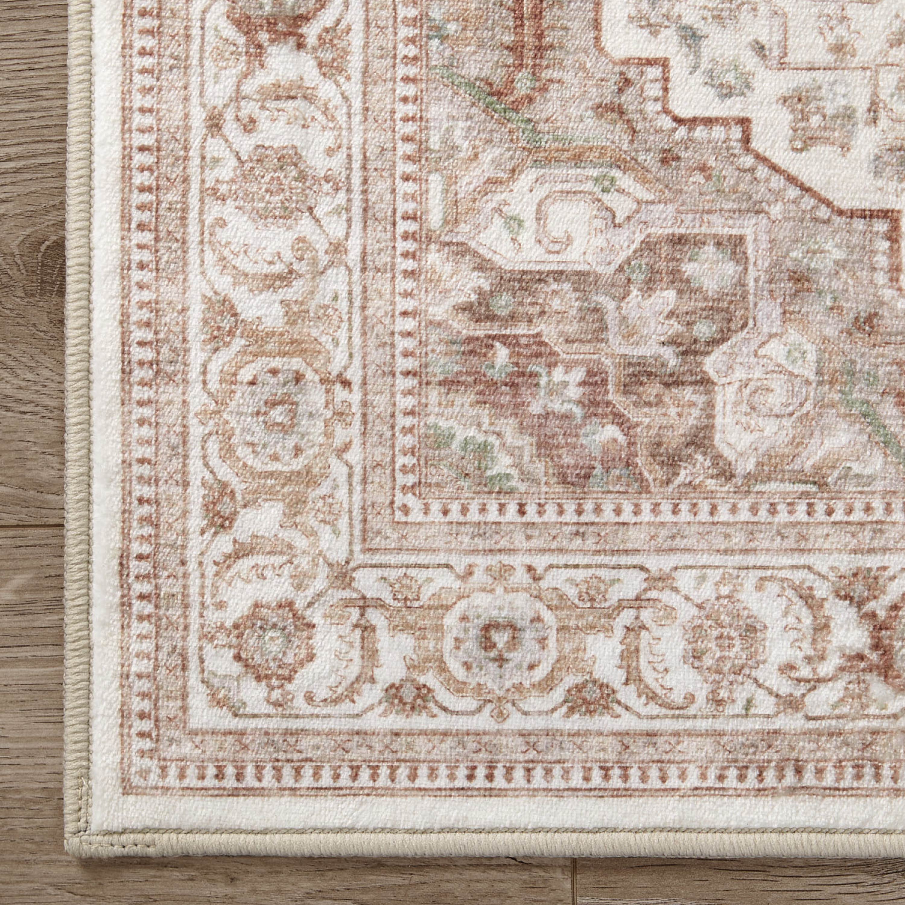 Rylan Dream Mink Printed Chenille Rugs