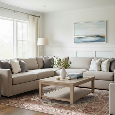 Rylan Dream Mink Printed Chenille Rugs