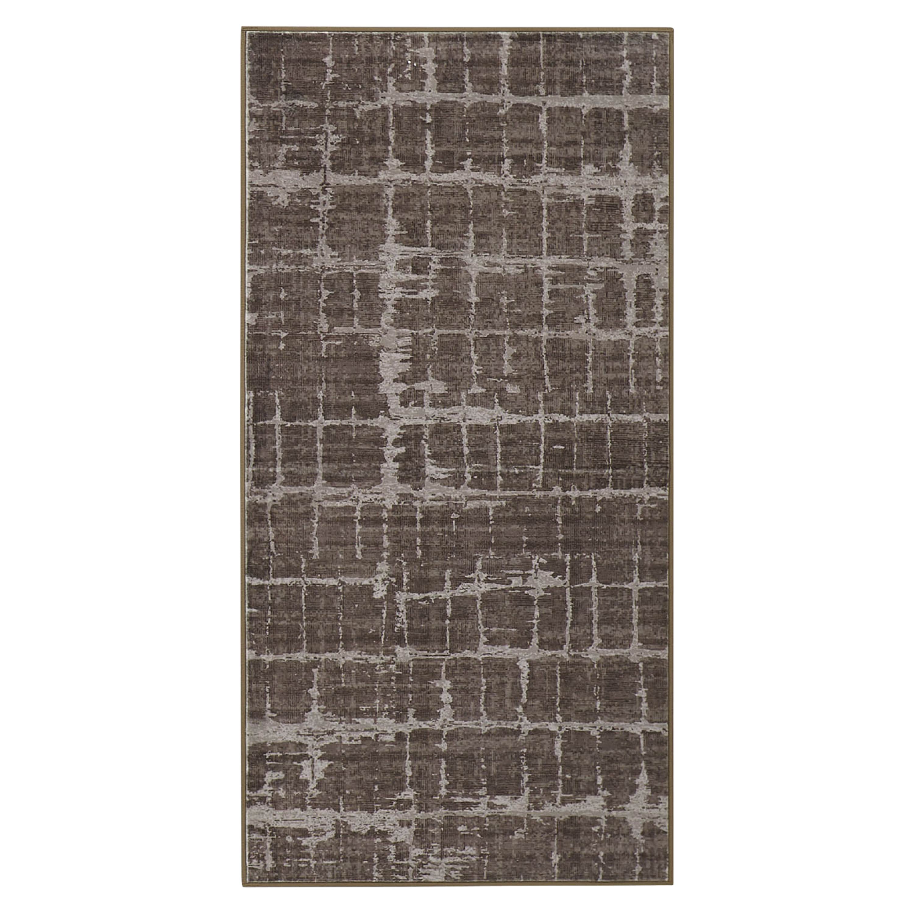 Theo Dream Mink Printed Chenille Rug