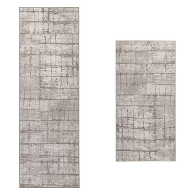 Theo Dream Mink Printed Chenille Rug